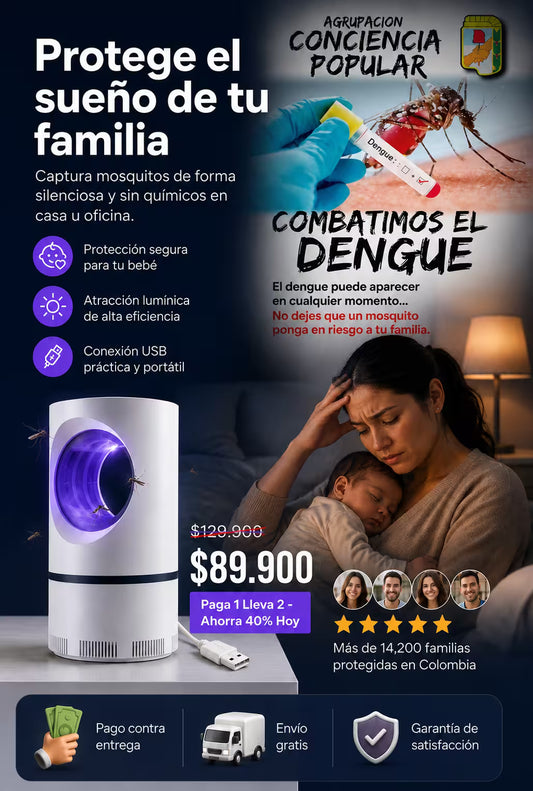 lampara mosquitos